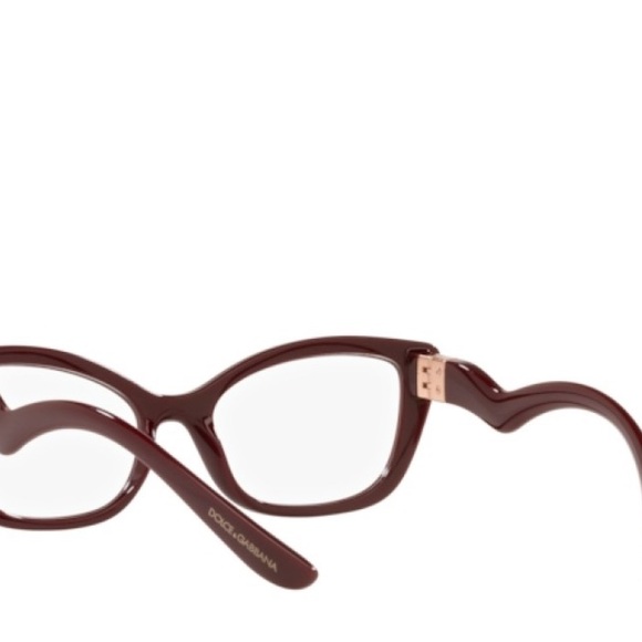 Dolce & Gabbana DG 5078 - 3285 Bordeaux frames with case NWT. - Picture 9 of 14